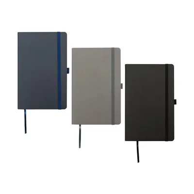 Appeel A5 PU Notebooks with Elastic Band Pen Loop Bookmark