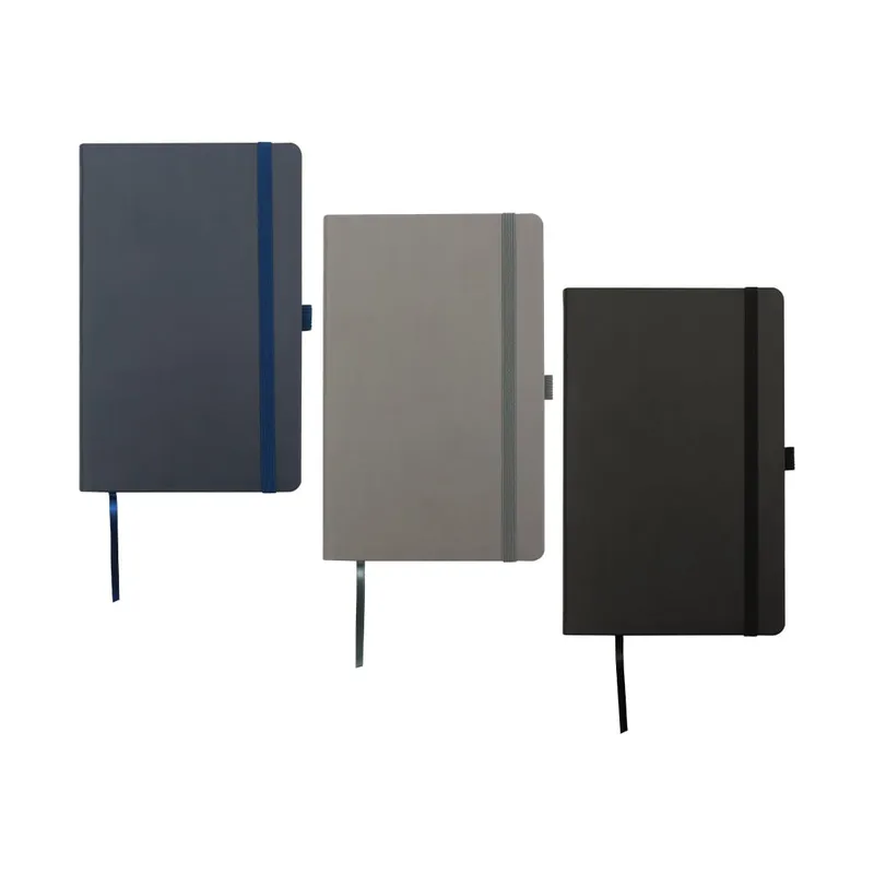 Appeel A5 PU Notebooks with Elastic Band Pen Loop Bookmark