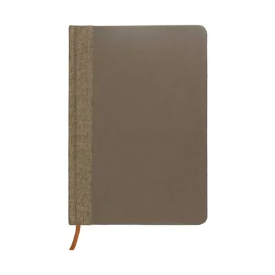 A5 Coffee Material Notebooks | 96 sheets & Page Marker