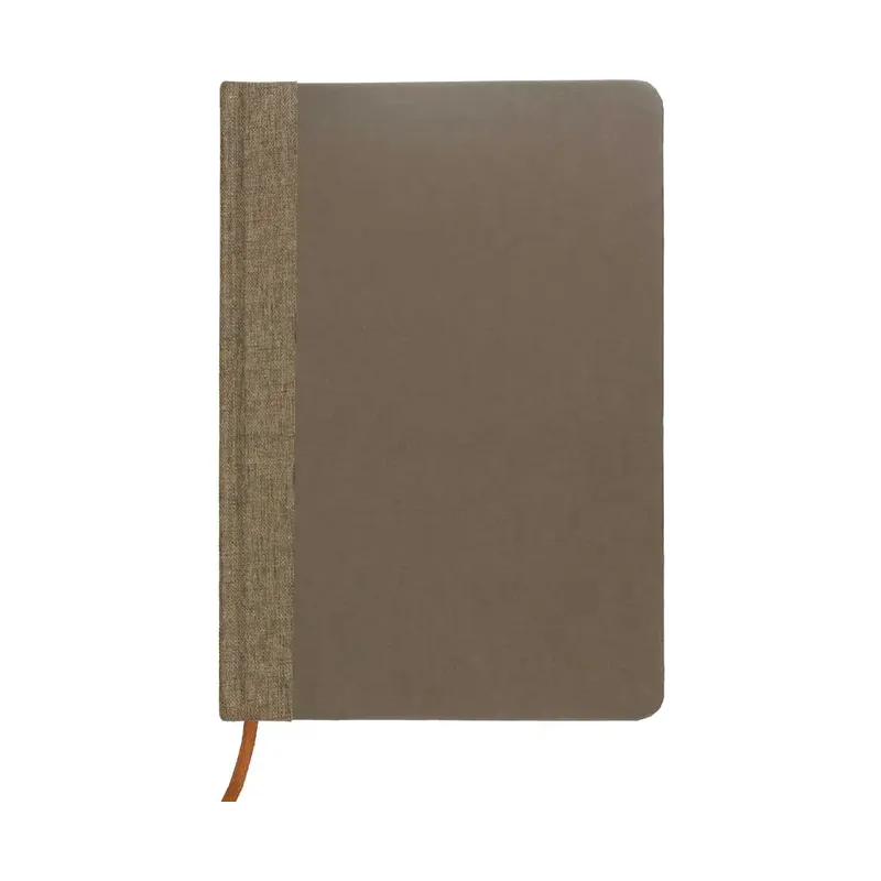 A5 Coffee Material Notebooks | 96 sheets & Page Marker