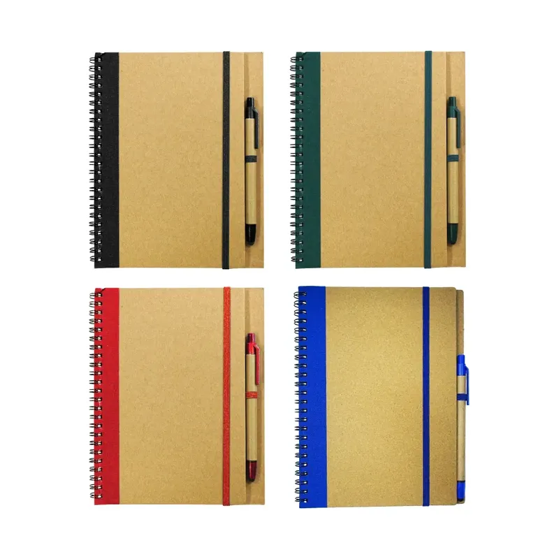 Recycled Notebook with Pen