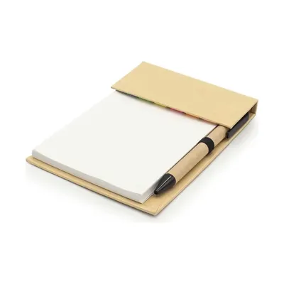 Notepad with Sticky Note and Pen