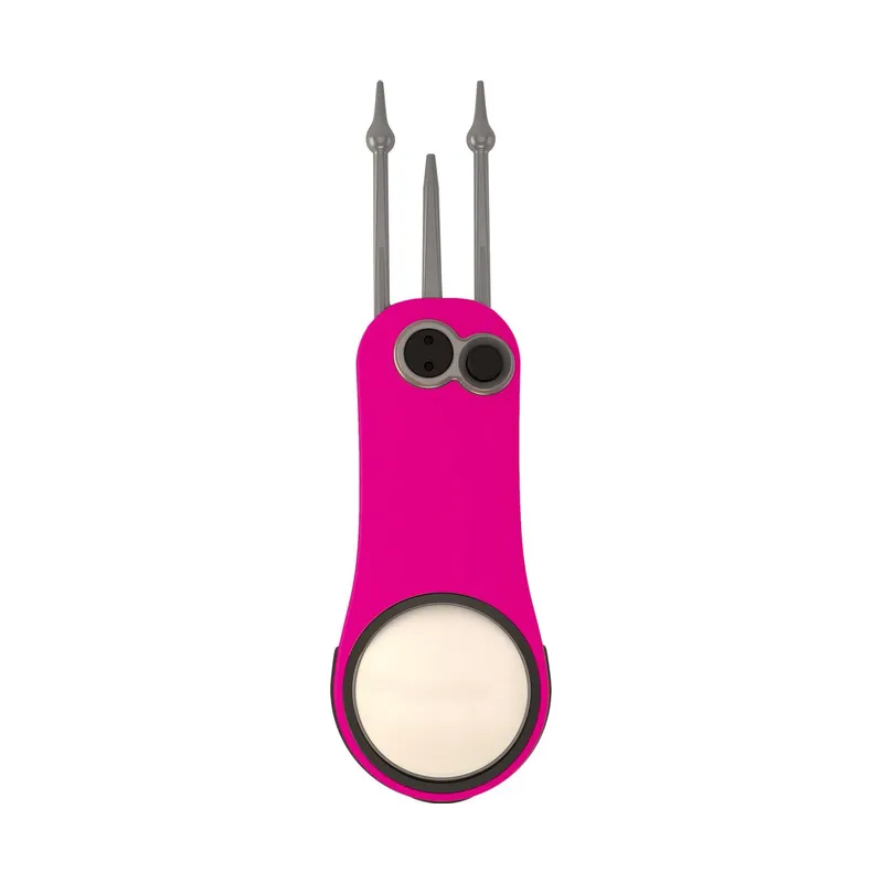 Pitchfix Fusion 2.5 Pin divot tool, pink
