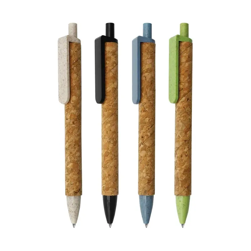 Wheat Straw and Cork Pens