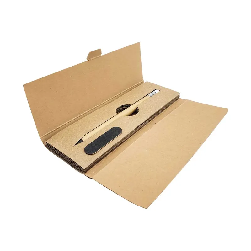 Bamboo Inkless Pens with Eraser, Writing in Black