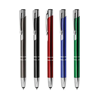 Aluminum Pens with Stylus