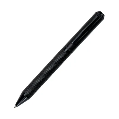 Black Metal Pens with Diamond Textured Barrel, Corporate Giveaways