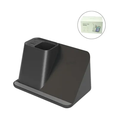 Desktop Pen Holder with 5W Wireless Charger