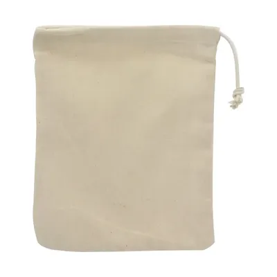 Cotton Pouch with Drawstring