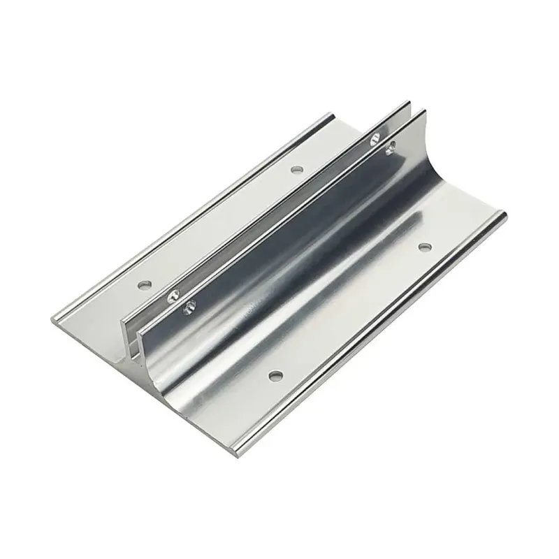 Aluminum Corridor Signage Holders in Silver