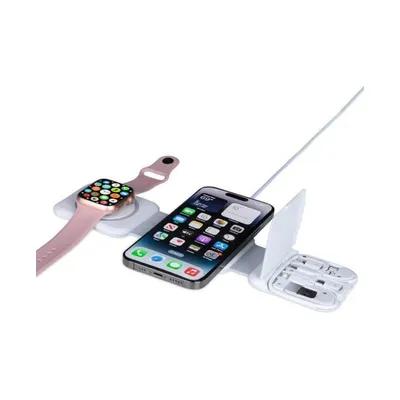 2 in 1 wireless charger with a cable set