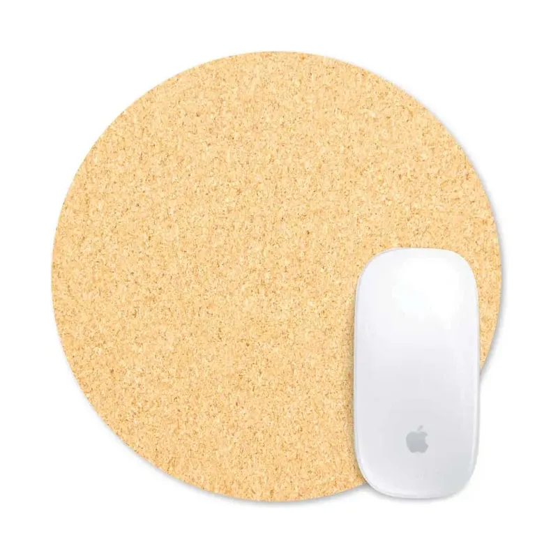 Eco-Friendly Cork Round Mouse Pads
