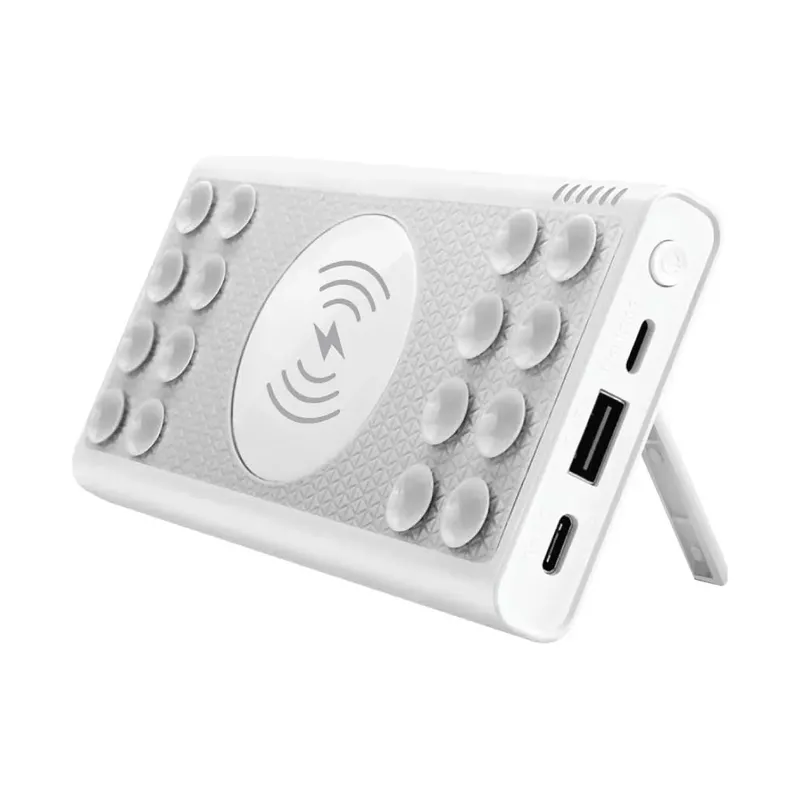 Wireless Power Bank 10000 mAh with Suction Cups