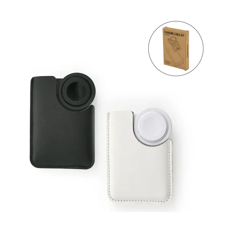 Charging Cable Kit (60W) with iWatch Charging Pad in PU Leather Pouch