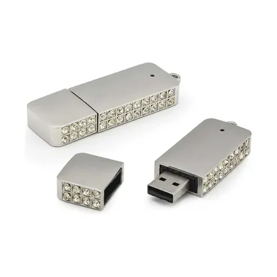 Crystal Studded USB Flash Drives