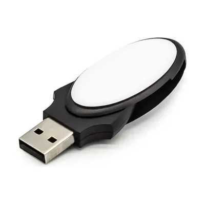Oval Swivel 4GB USB Flash Drives