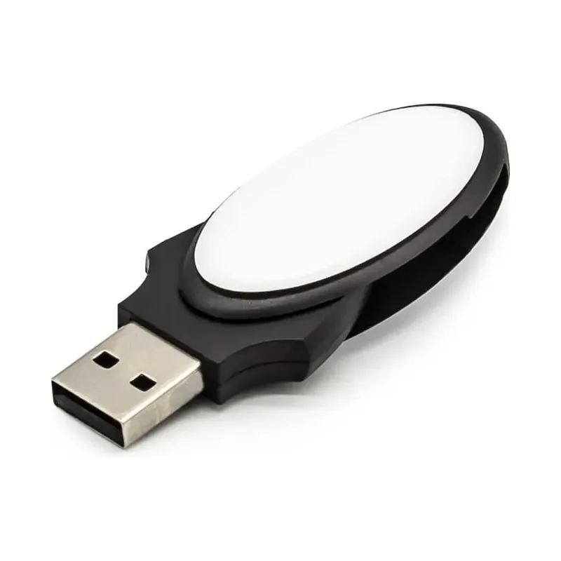 Oval Swivel 4GB USB Flash Drives