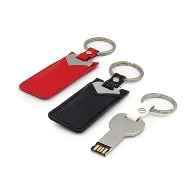 8GB Key Shaped USB with Leather Case