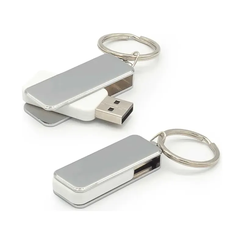Metal Swivel USB with Key Holder