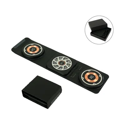 3-in-1 Foldable Wireless Charger for Mobile, iWatch and Earbuds