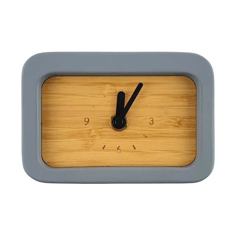 Eco-Friendly Wireless Charger with Clock 5W Output