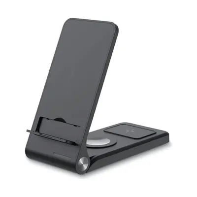 Foldable Wireless Charging Station 15W & Light-up Logo