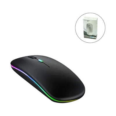 Wireless Slim LED Mouse, Rechargeable & Silent