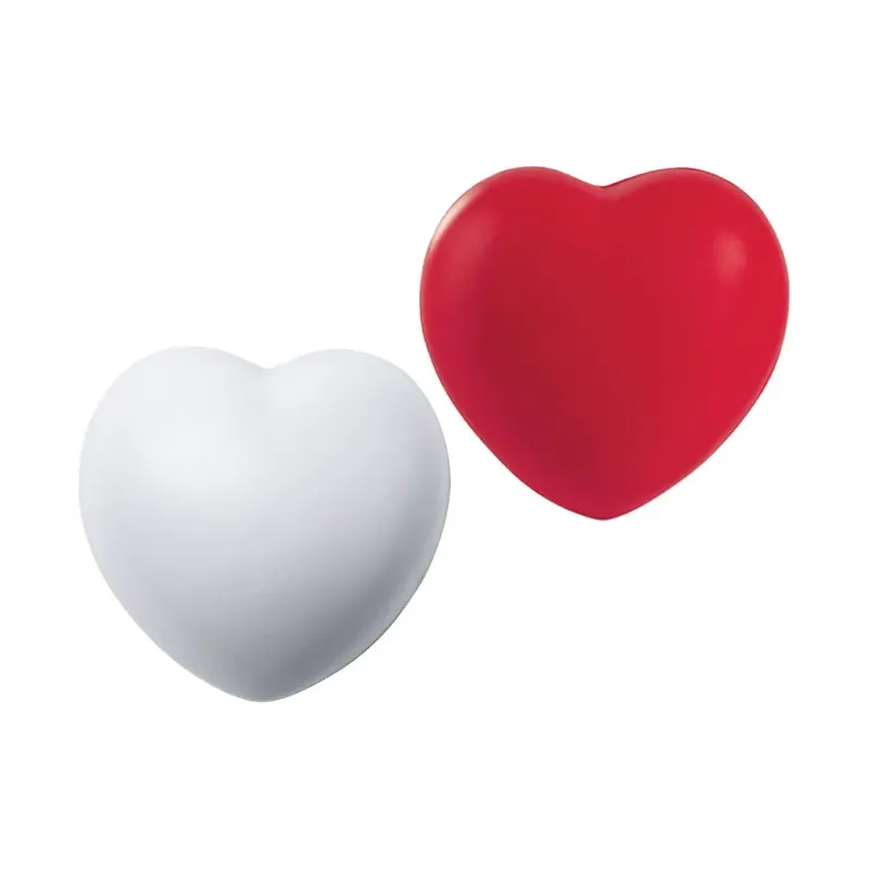 Promotional Heart Shaped Anti-Stress Balls