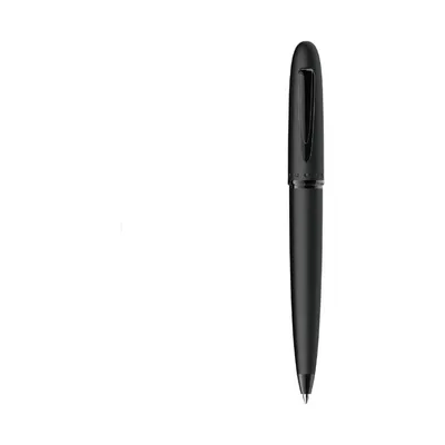 Twist action metal pen in black or white
